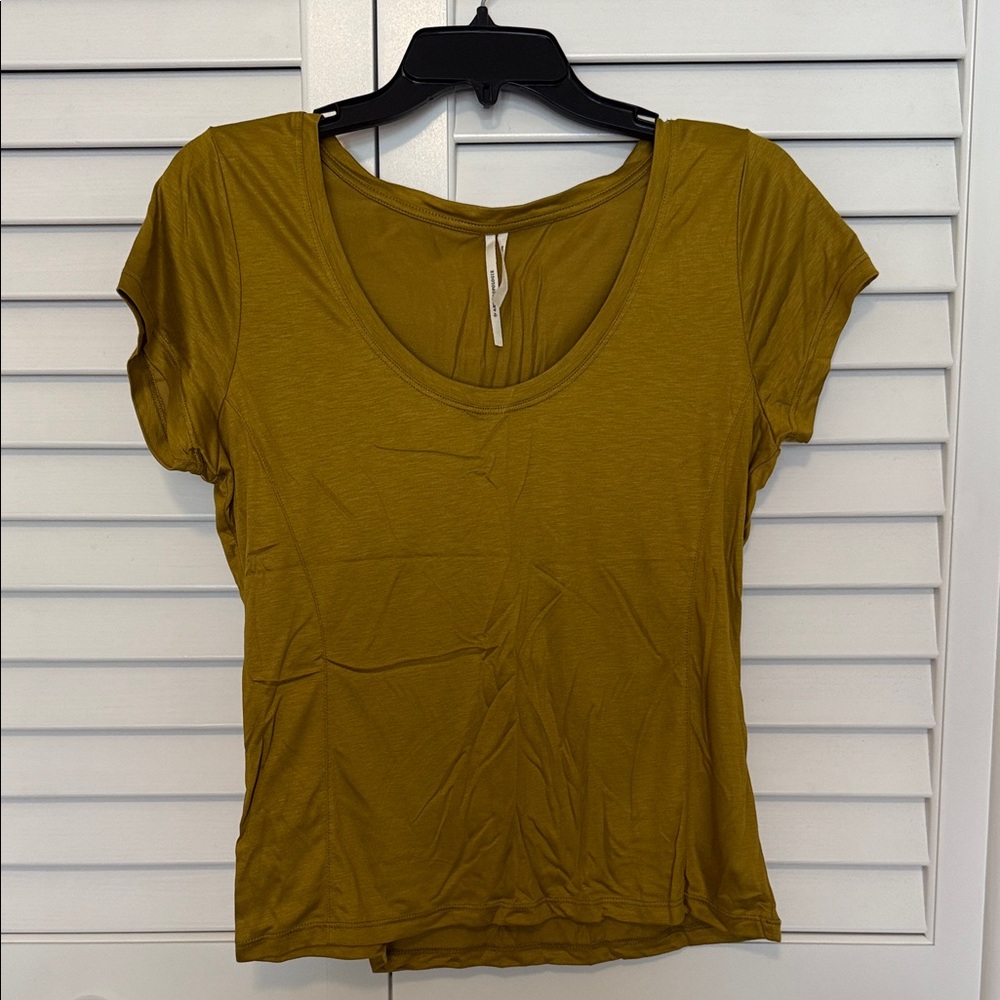 Anthropologie Scoop Neck Top